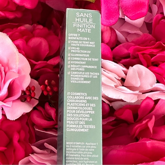 CC+ CREAM NATURAL MATTE FOUNDATION WITH SPF 40 NEW IN BOX | LIGHT + Brush - Picture 5 of 6